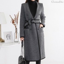 (국내발송) DO 디올 22FW WOOL FLEECE WRAP COAT