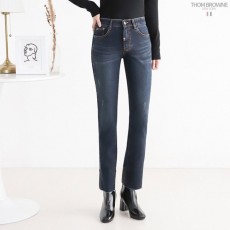 (국내발송) TB 톰브라운 FLEECE-LINED DENIM SKINNY PANTS