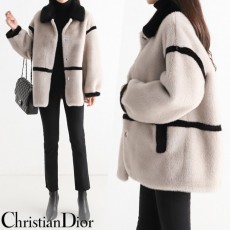 (국내발송) DO 디올 Handmade fur mouton maximum jacket