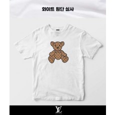 LV 루이비통 곰돌이 반팔 티셔츠 (남녀 공용)