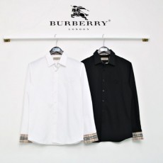 (국내) BB 버버리 포인트체크 원형로고 자수 셔츠