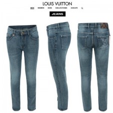 LV 루이비통 23FW 모노그램 패치 나염 슬림 일자진