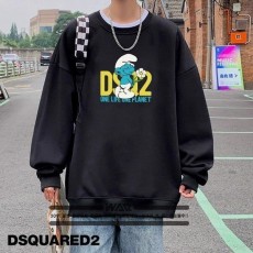(국내) DO 디올 스머프 DSQ2 로고 밍크양기모 티셔츠