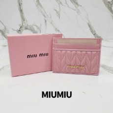 MU 미우미우 마테라쎄 카드지갑
