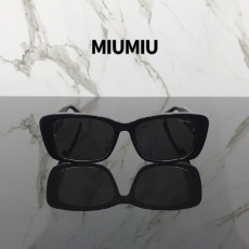 MU 미우미우 메탈로고 선글라스